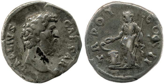 RIC II, Part 3 (second edition) Hadrian 2645, реверс, bm