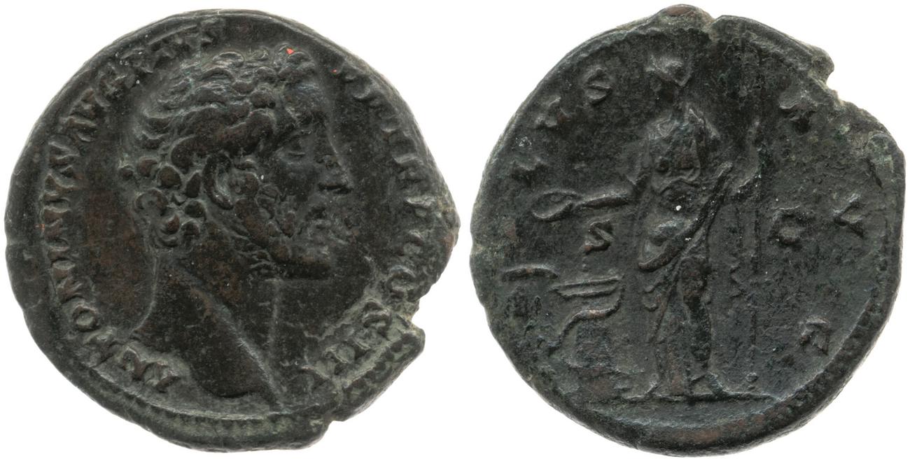 аверс RIC III Antoninus Pius 688A