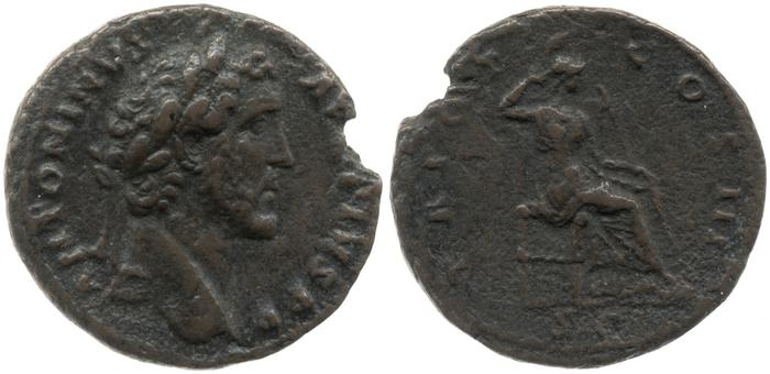 реверс RIC III Antoninus Pius 696