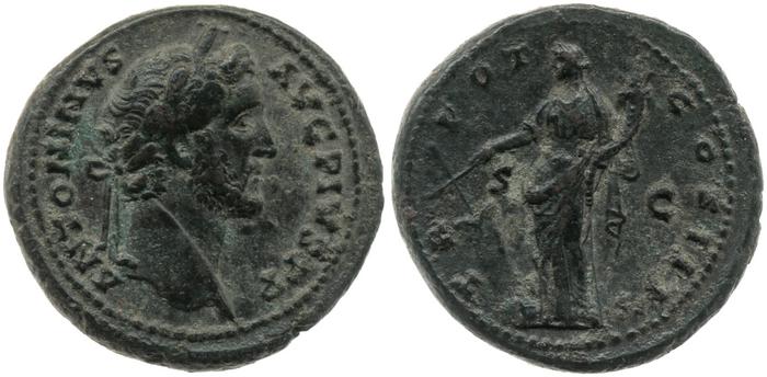 реверс RIC III Antoninus Pius 700A