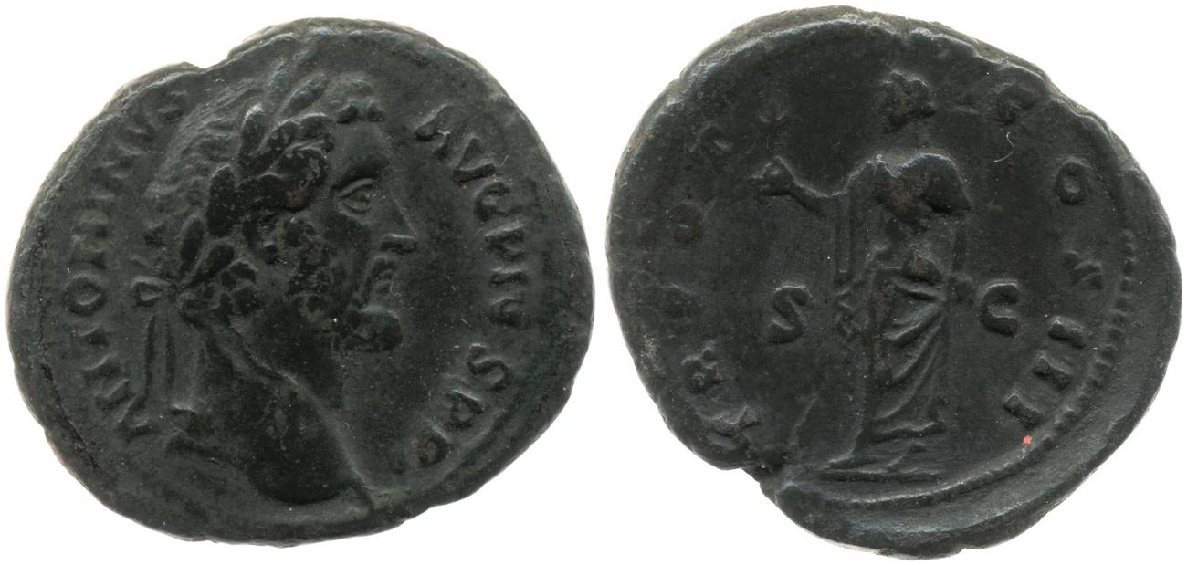 аверс RIC III Antoninus Pius 703A