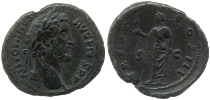 реверс RIC III Antoninus Pius 703A