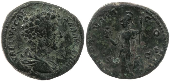 RIC III Antoninus Pius 1314, реверс, bm