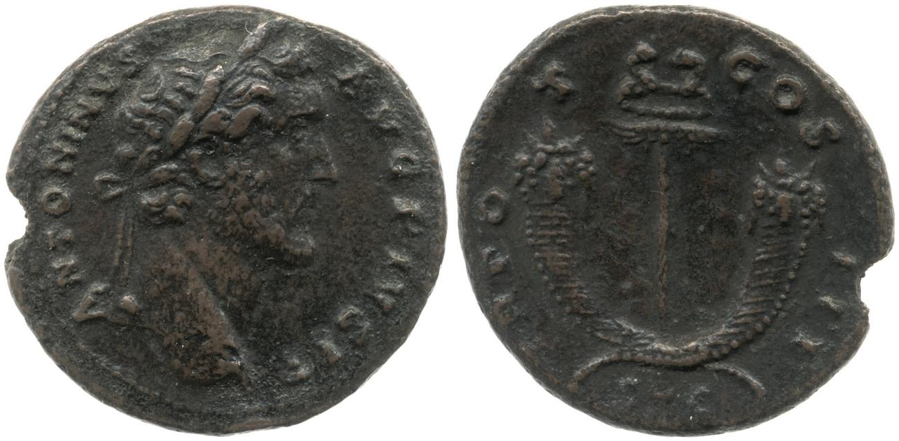 RIC III Antoninus Pius 705A, аверс, bm