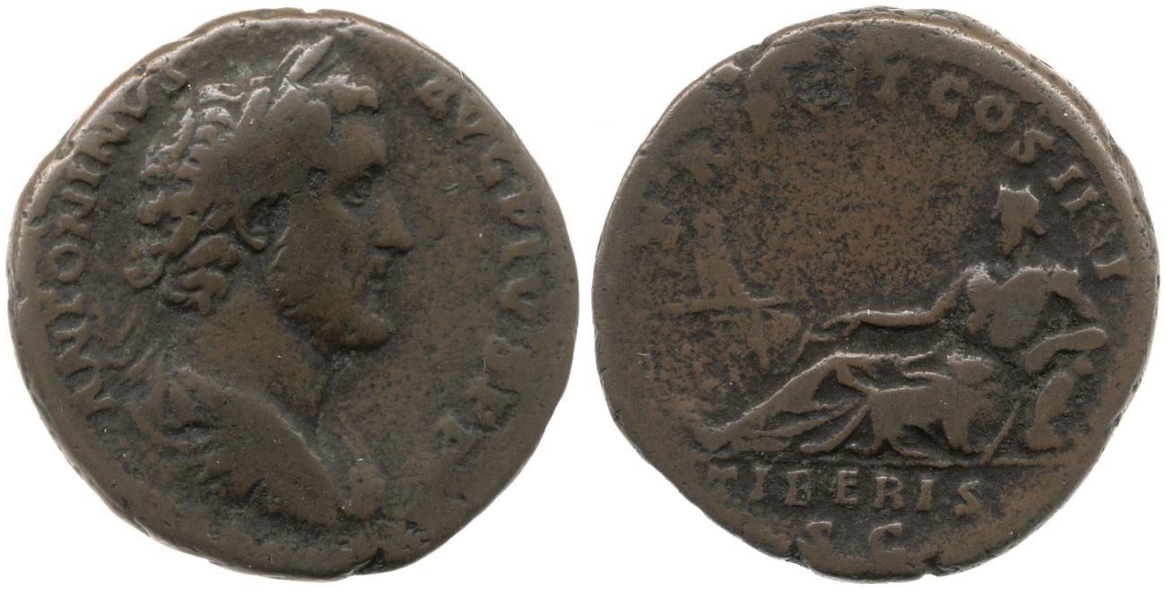 RIC III Antoninus Pius 691A, аверс, bm