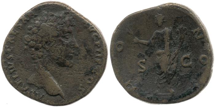 реверс RIC III Antoninus Pius 1231