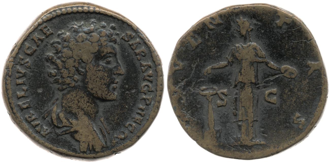 аверс RIC III Antoninus Pius 1232B