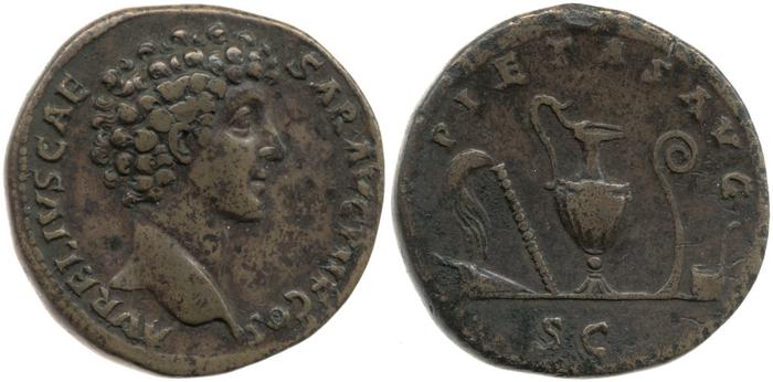 реверс RIC III Antoninus Pius 1234A