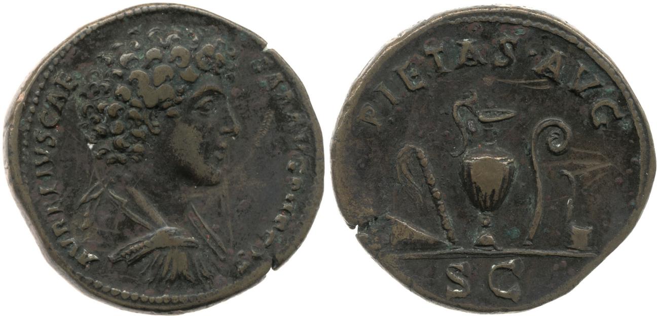 аверс RIC III Antoninus Pius 1234B