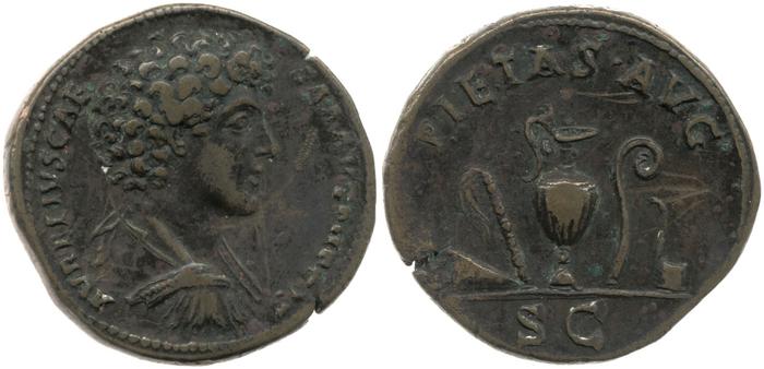 реверс RIC III Antoninus Pius 1234B