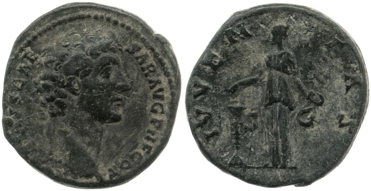 RIC III Antoninus Pius 1238, аверс, bm