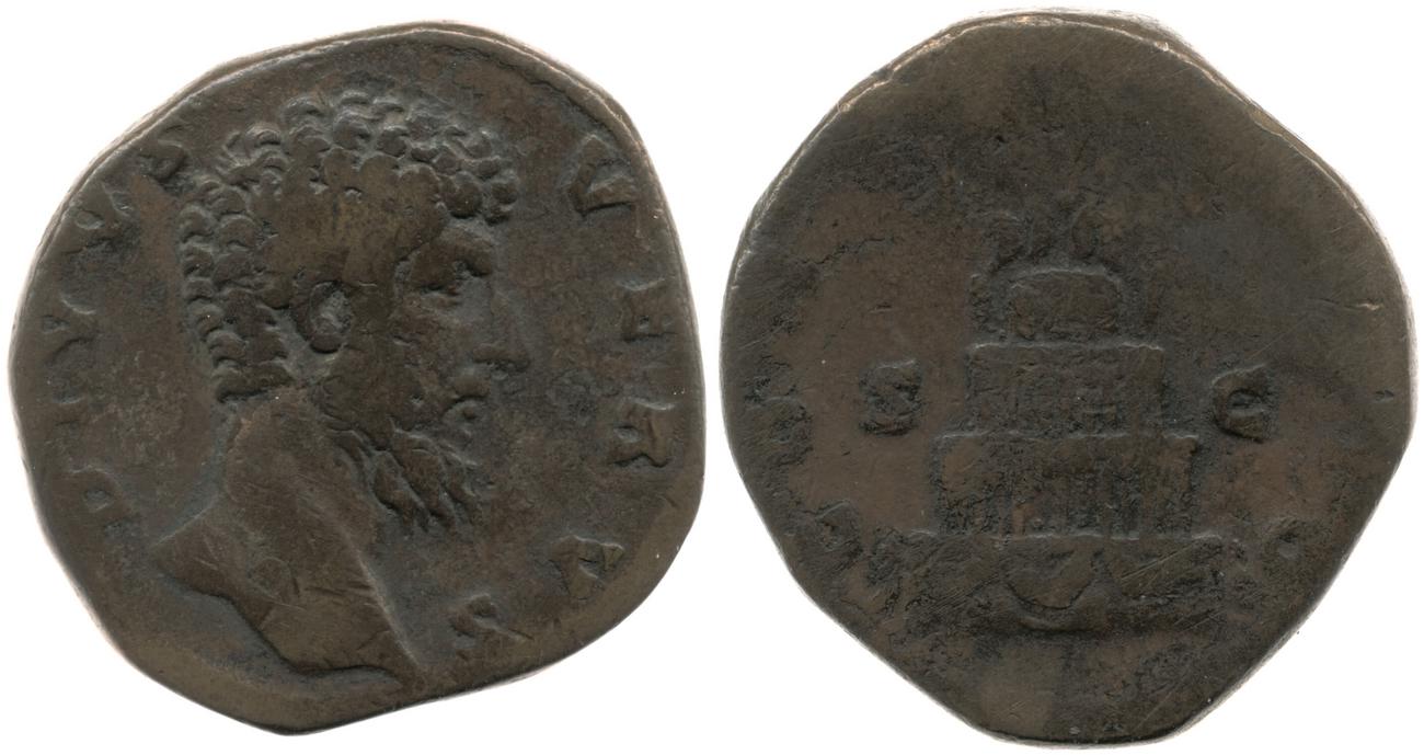 RIC III Marcus Aurelius 1511, аверс, bm