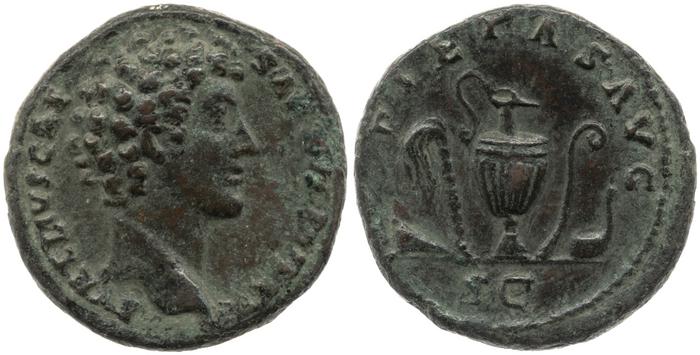 реверс RIC III Antoninus Pius 1240a