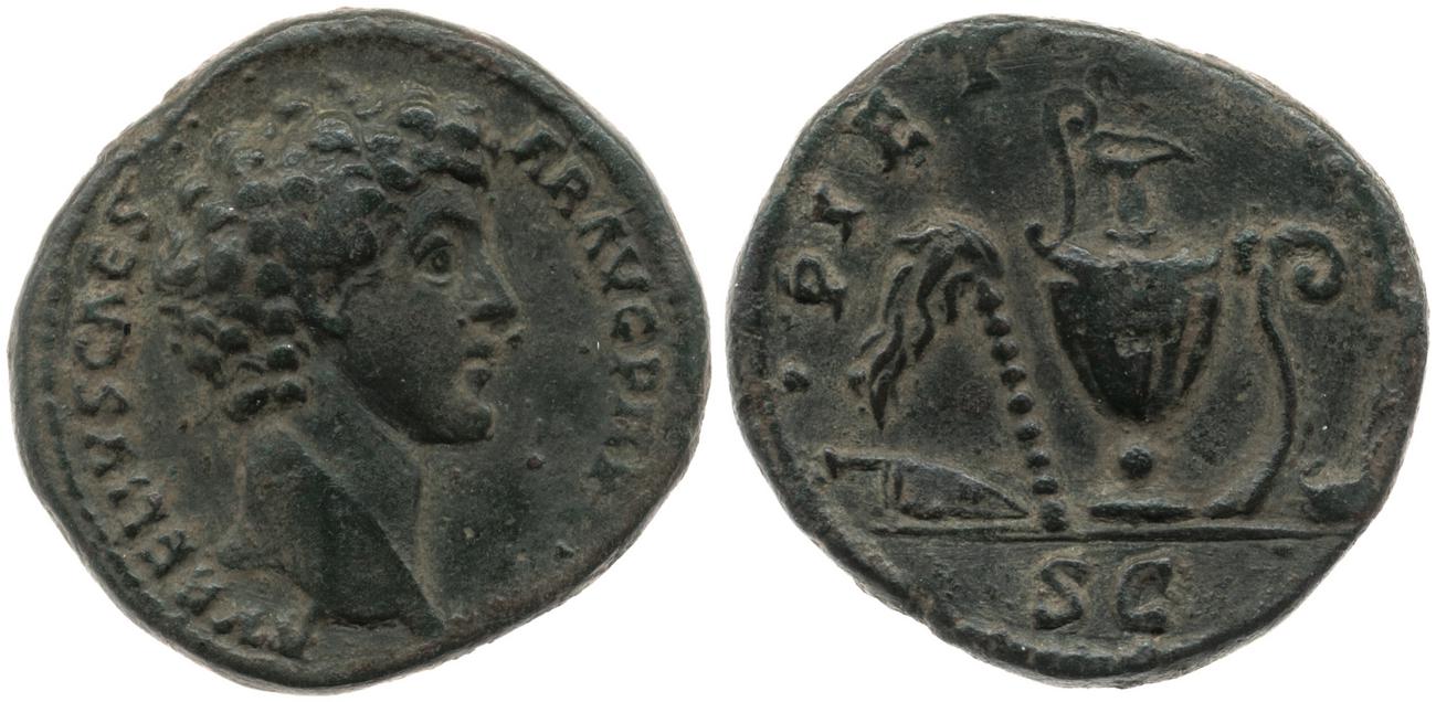 RIC III Antoninus Pius 1240a, аверс, bm