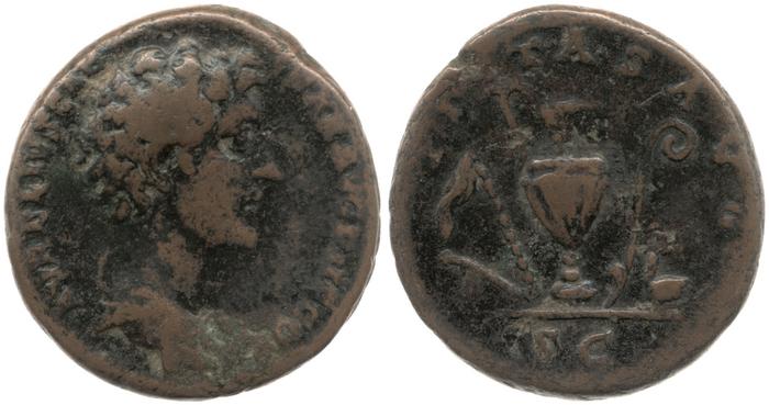 реверс RIC III Antoninus Pius 1240b