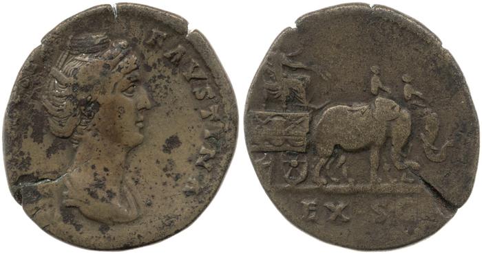реверс RIC III Antoninus Pius 1139