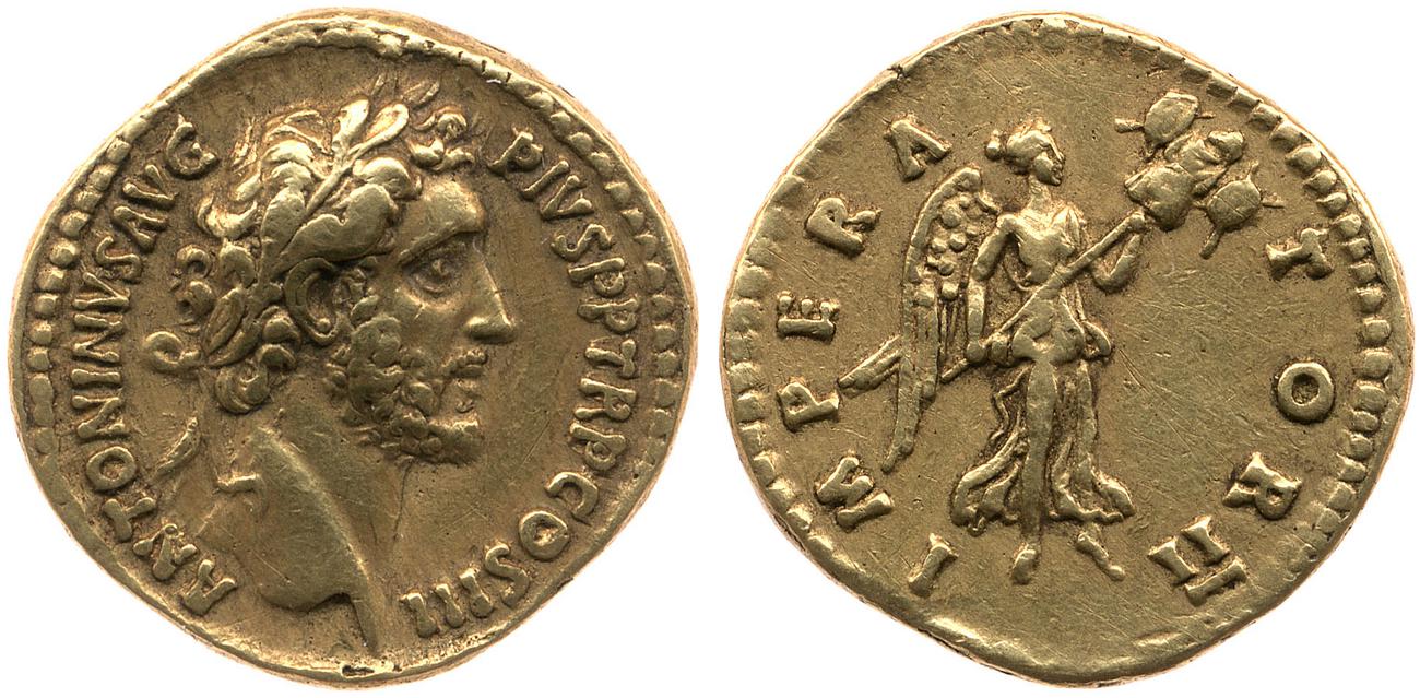 RIC III Antoninus Pius 109a, аверс, bm
