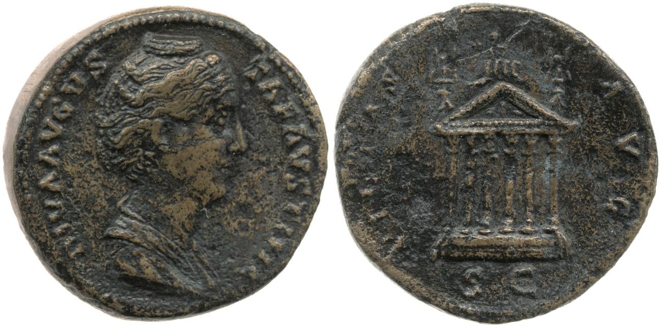 RIC III Antoninus Pius 1148, аверс, bm