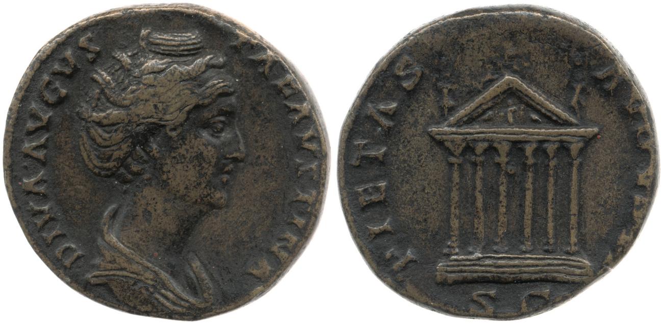 RIC III Antoninus Pius 1148, аверс, bm