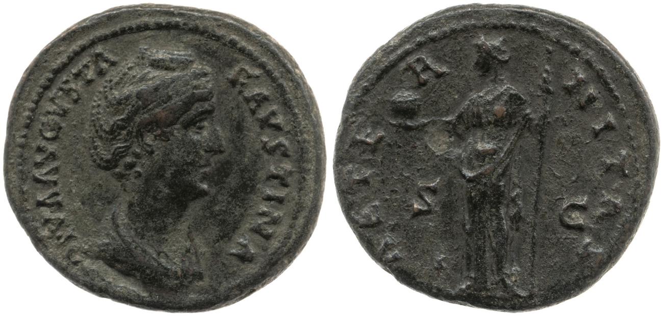 RIC III Antoninus Pius 1163a, аверс, bm