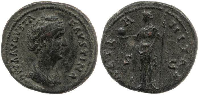 RIC III Antoninus Pius 1163a, реверс, bm