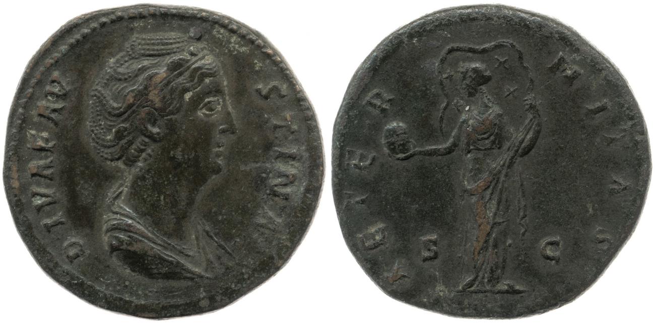 RIC III Antoninus Pius 1106, аверс, bm