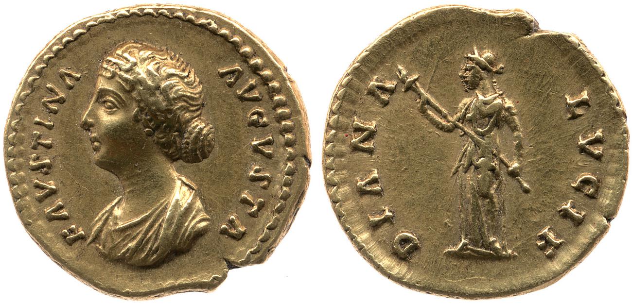 аверс RIC III Marcus Aurelius 673