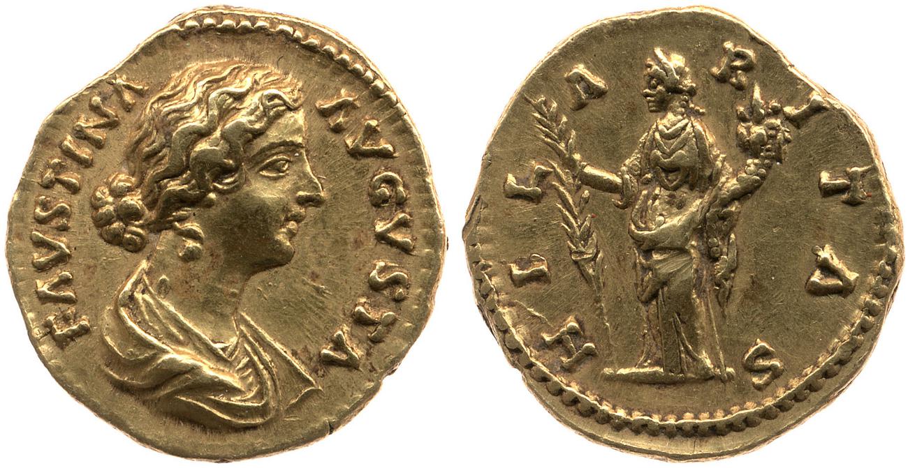 аверс RIC III Marcus Aurelius 684