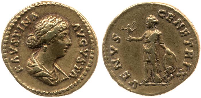 реверс RIC III Marcus Aurelius 733
