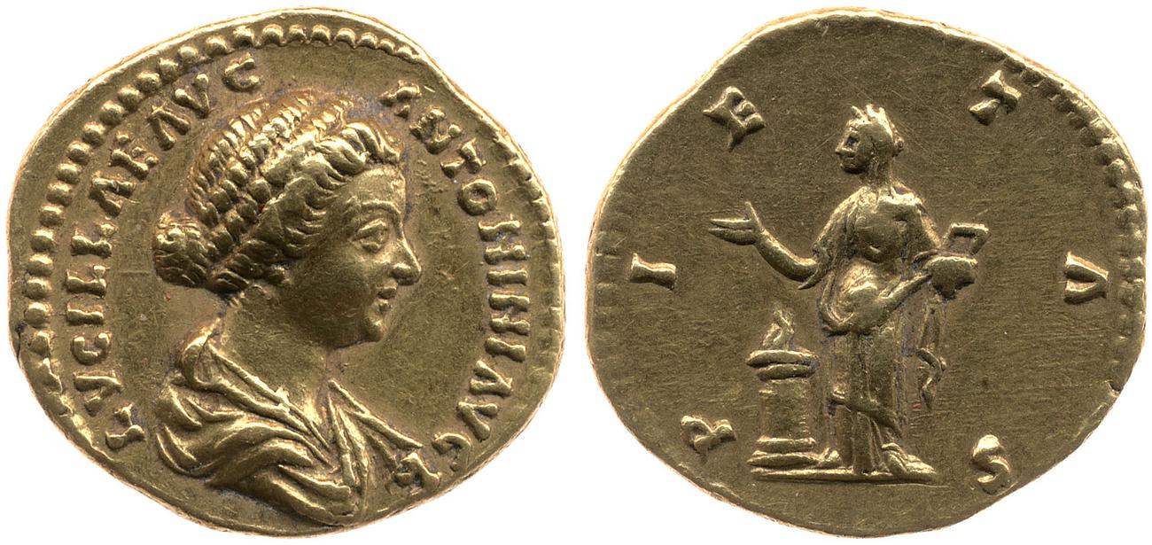 аверс RIC III Marcus Aurelius 774