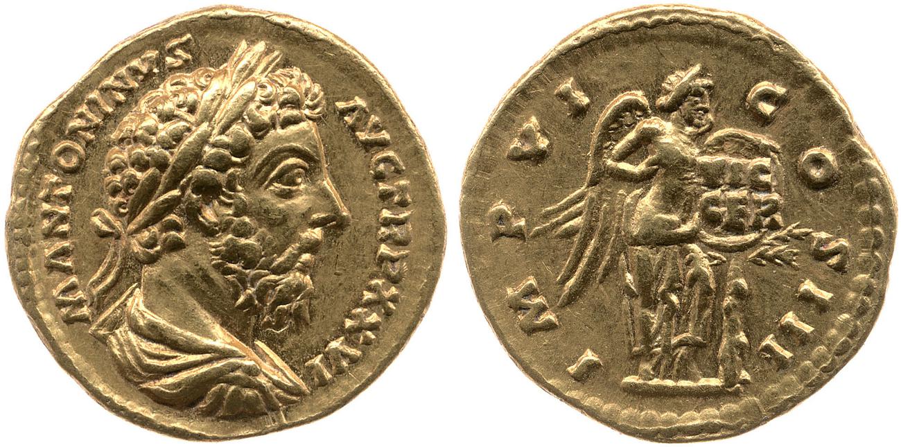 RIC III Marcus Aurelius 256, аверс, bm