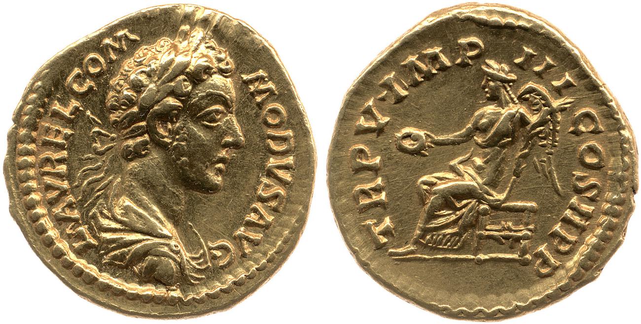 RIC III Marcus Aurelius 3, аверс, bm