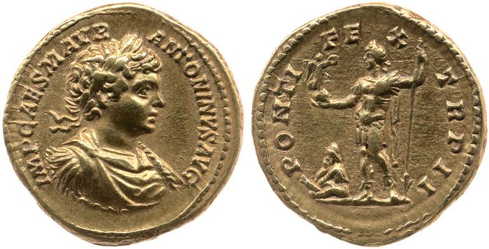 реверс RIC IV Caracalla 27B