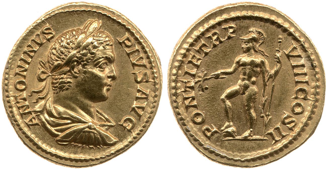 аверс RIC IV Caracalla 80A