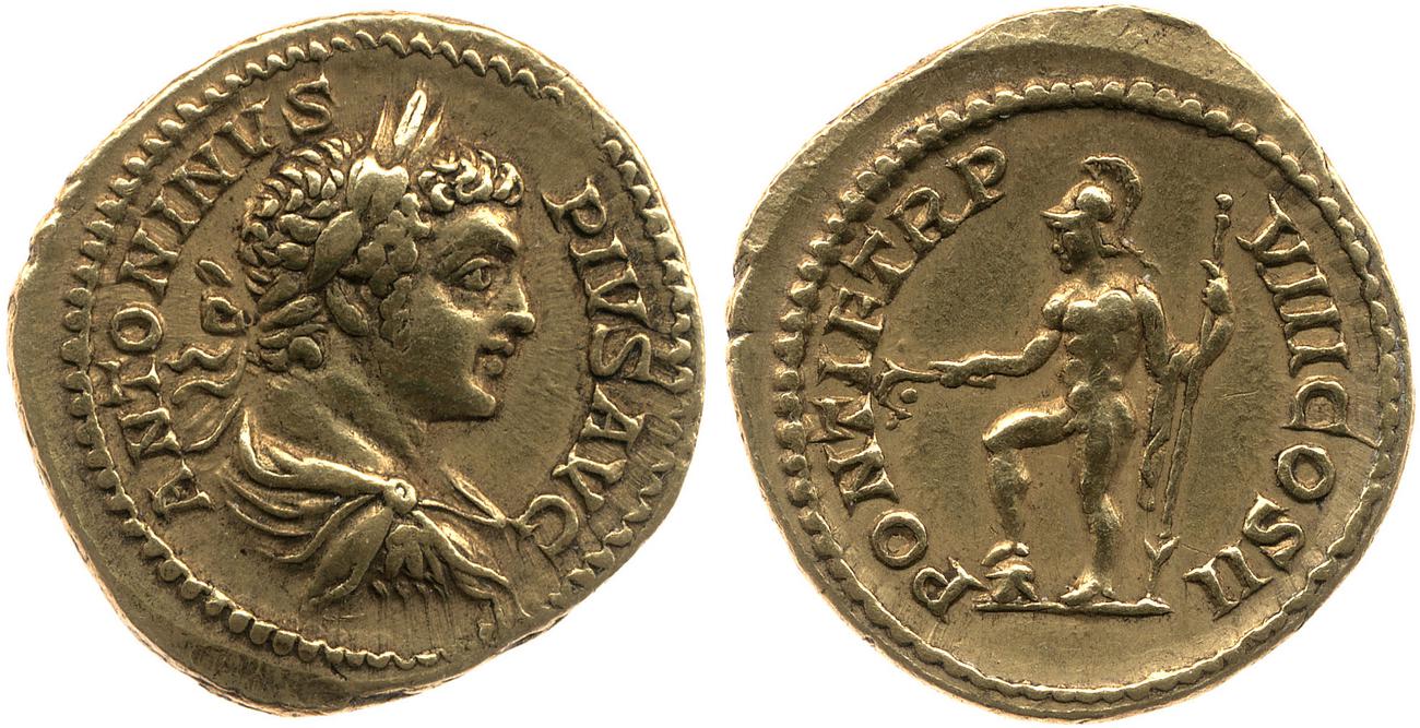 RIC IV Caracalla 80A, аверс, bm
