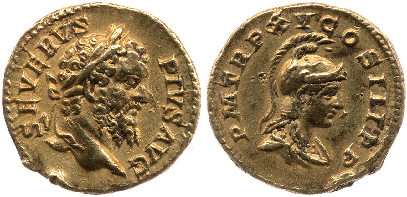 RIC IV Septimius Severus 206, аверс, bm