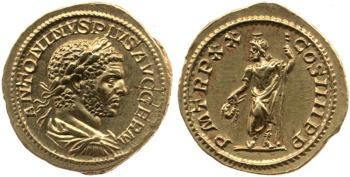 реверс RIC IV Caracalla 289A