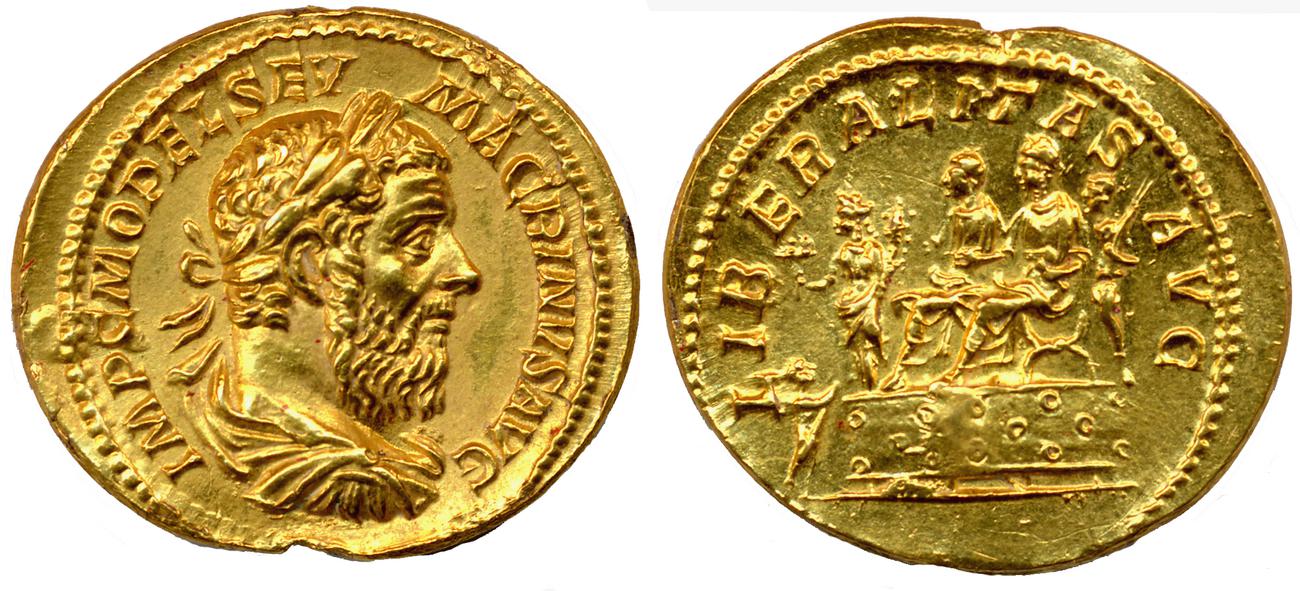 аверс RIC IV Macrinus 79