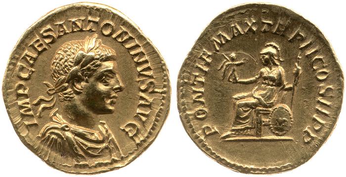 RIC IV Elagabalus 25, реверс, bm