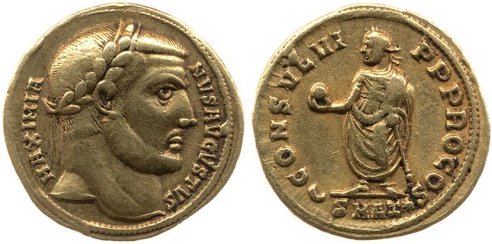 RIC VI Antioch 17, реверс, bm