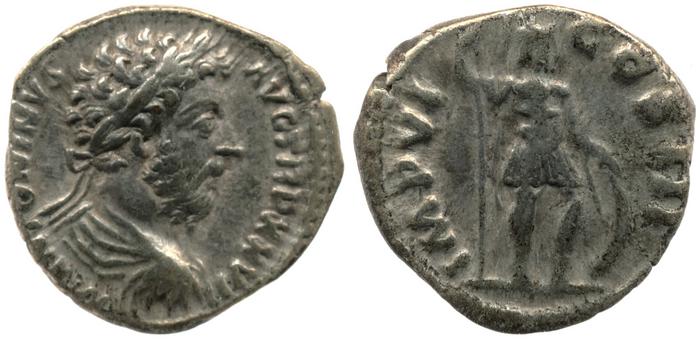 RIC III Marcus Aurelius 276, реверс, bm