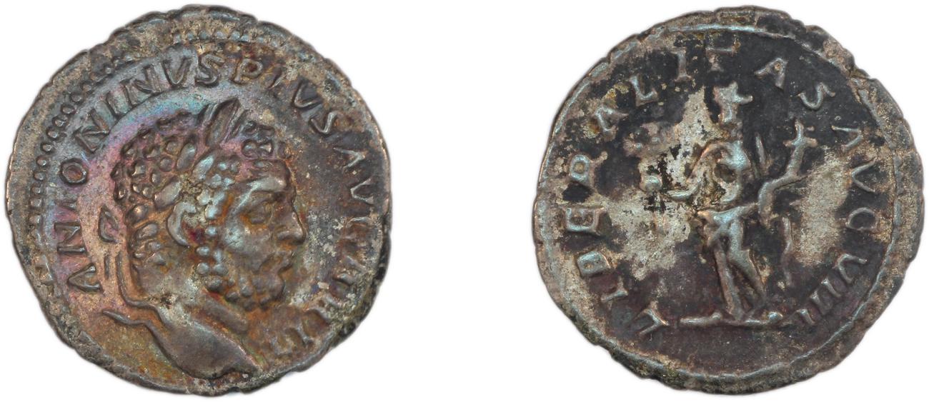 RIC IV Caracalla 219, аверс, bm