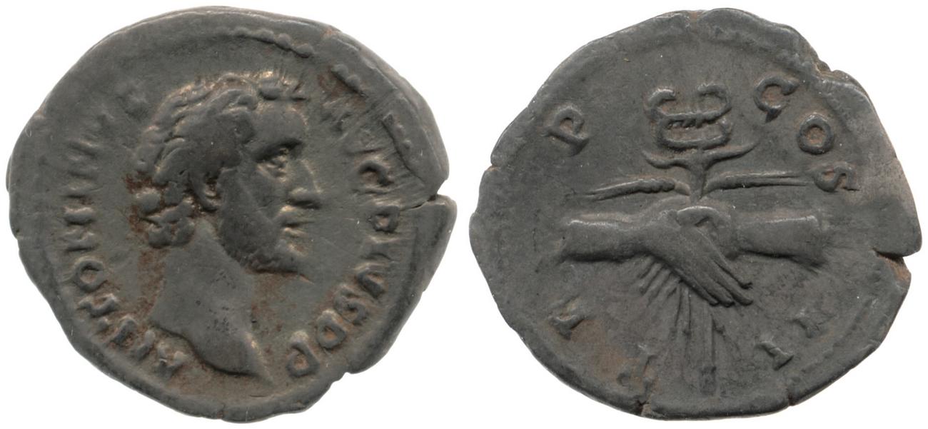 аверс RIC III Antoninus Pius 43