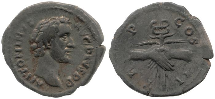 реверс RIC III Antoninus Pius 43