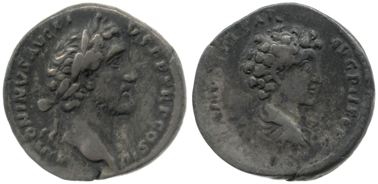 RIC III Antoninus Pius 417B, аверс, bm