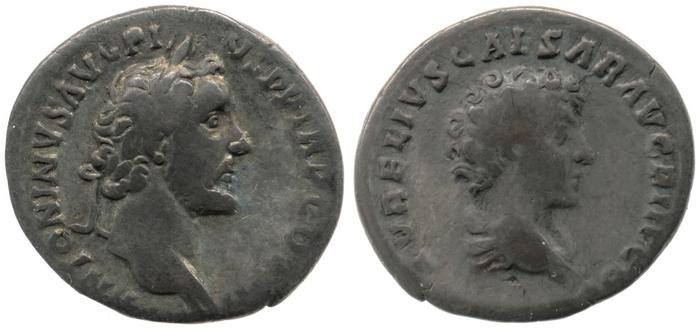 RIC III Antoninus Pius 417B, реверс, bm