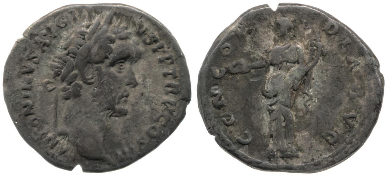 RIC III Antoninus Pius 66, аверс, bm