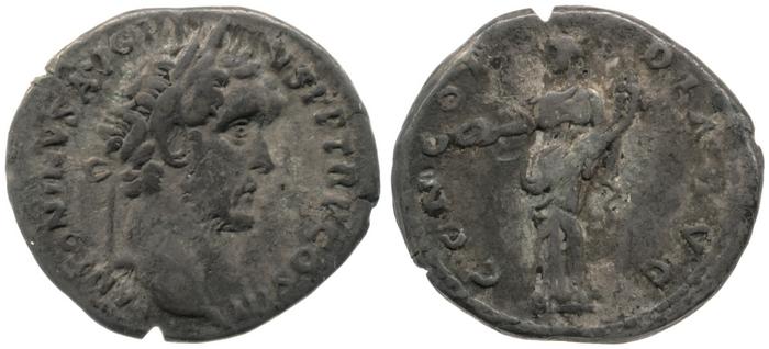 RIC III Antoninus Pius 66, реверс, bm