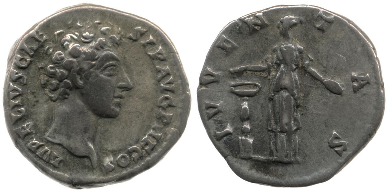 RIC III Antoninus Pius 423a, аверс, bm
