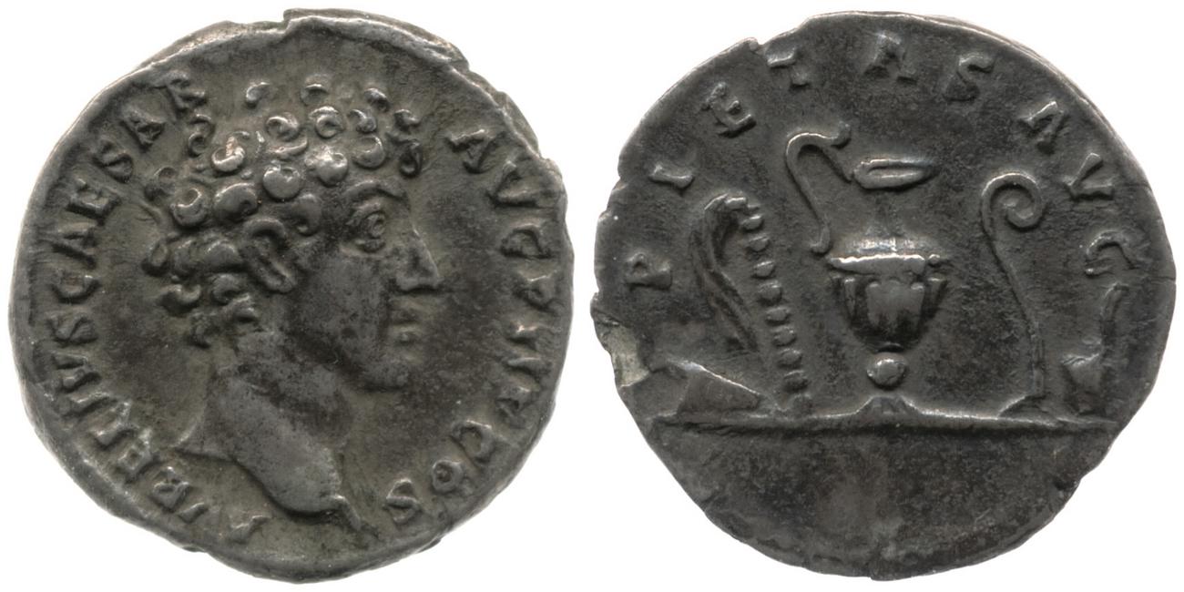 RIC III Antoninus Pius 424a, аверс, bm